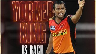 IPL 2022: Sunrisers Hyderabad's T Natarajan Breaks Stump During Practice Session | Watch Viral Video
